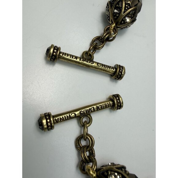 Vintage Heidi Daus “Let Me Count The Ways” Necklace & Bracelet Jewelry Set - Picture 7 of 14